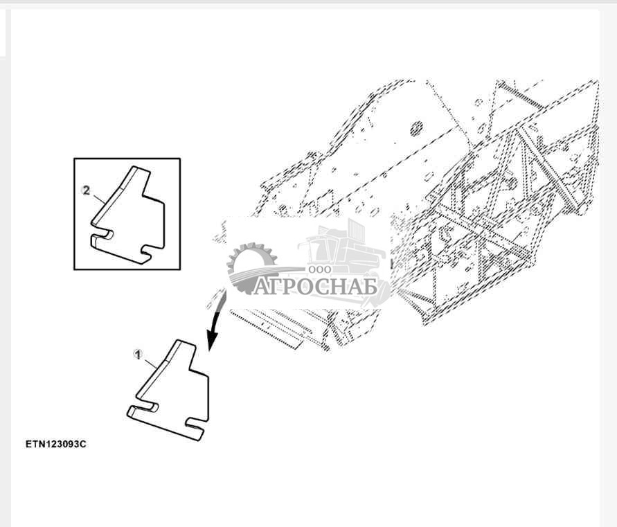 Замок подбарабанья 